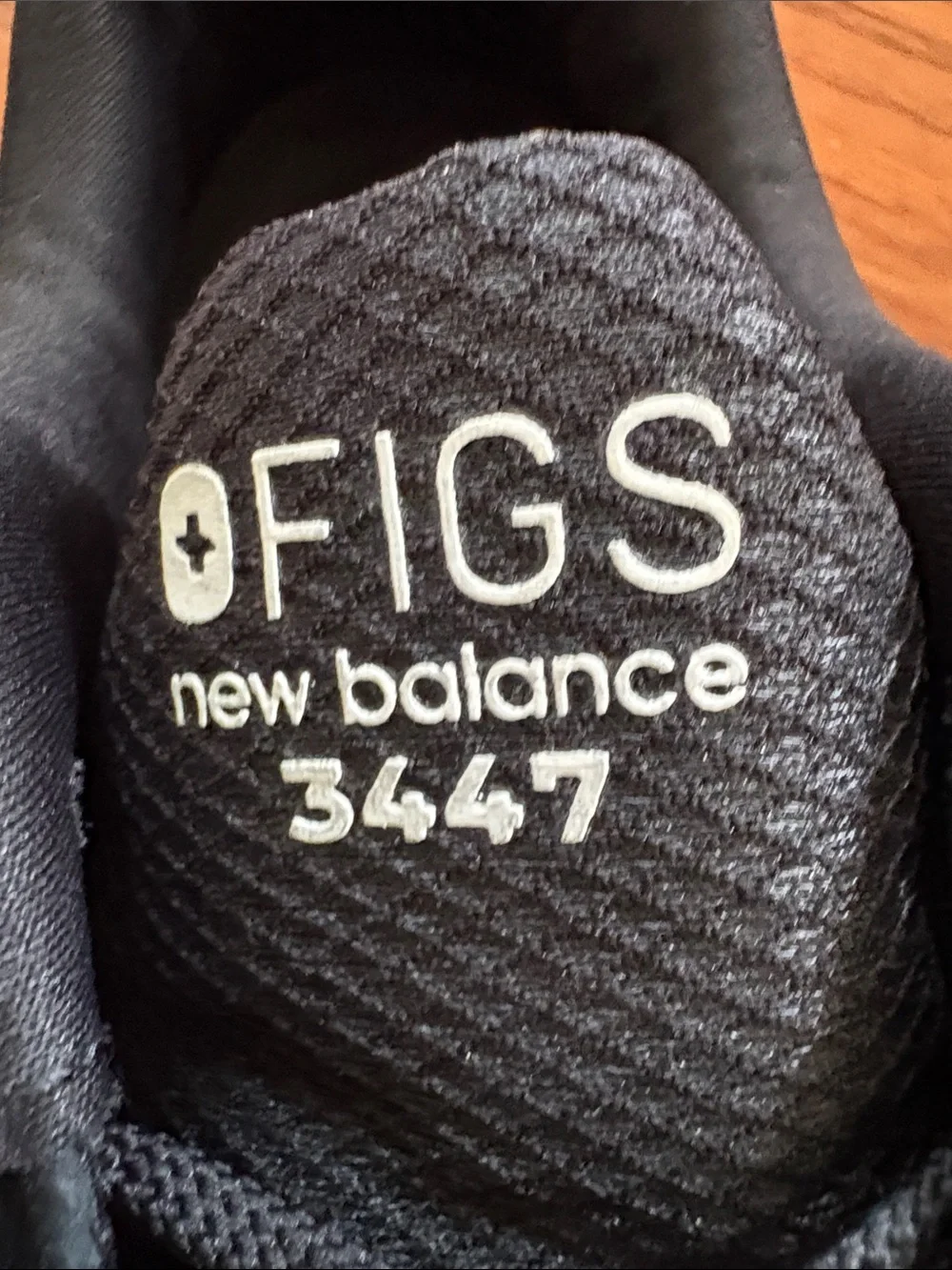 FIGS x New Balance 3447Men 11.5 women 13 Sneakers Black Slight scuff on side